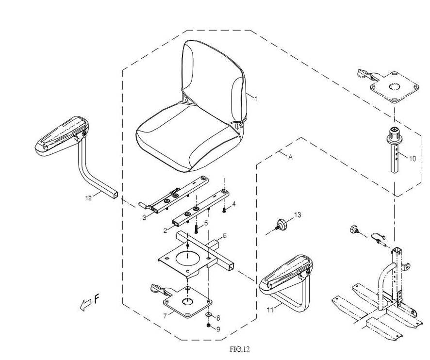Shoprider Seat — Discount Scooters (Mobility Spares)
